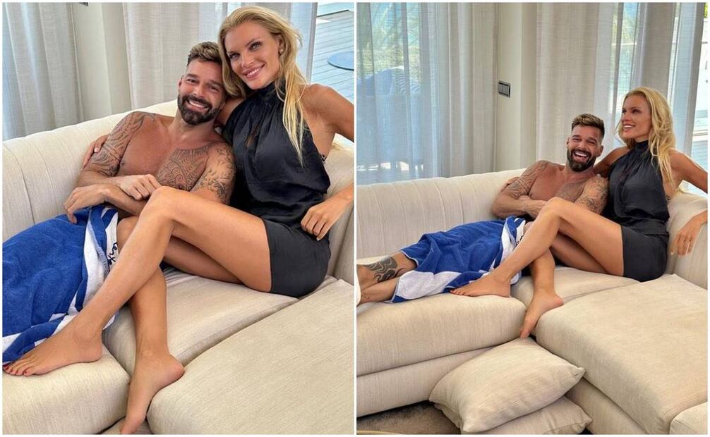Ricky Martin causó sensación entre sus fans tras aparecer con la modelo Esther Castañas. Foto: Instagram.