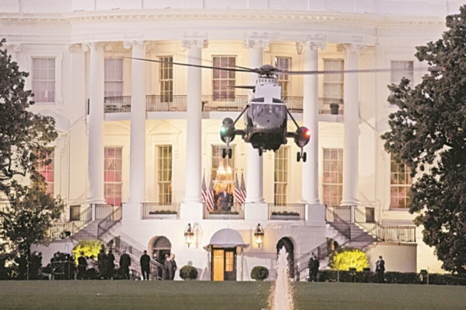 Trump convierte su enfermedad en acto de propaganda  