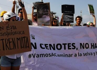 "Sélvame del Tren" pide a Olga Sánchez Cordero, una audiencia en parlamento abierto por reformas a Ley de Amparo