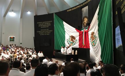 Entrega primer informe gobernador de Q. Roo 