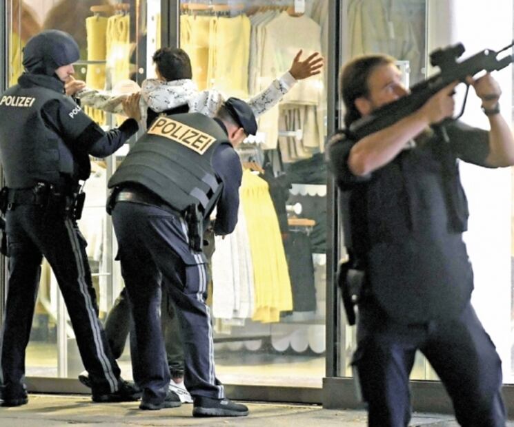 Terrorismo golpea el centro de Viena