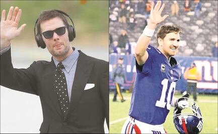 Tom Brady le da la 'bienvenida' a Eli Manning en Twitter