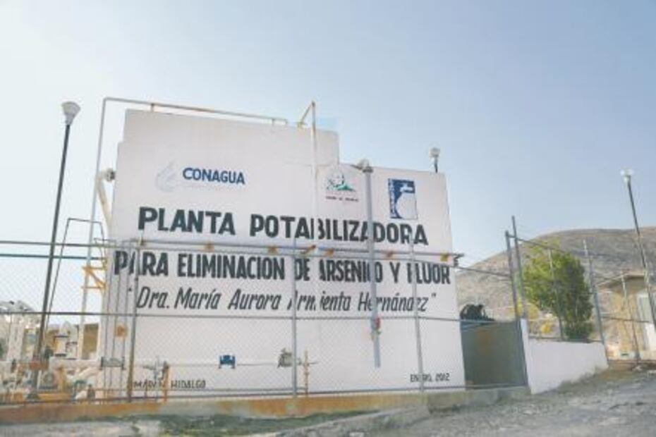  Water supply in Zimapán, Hidalgo, contaminated with arsenic