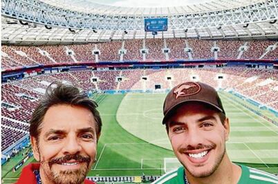 José Eduardo regaña a su papá Eugenio Derbez