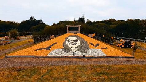 Dónde está el mural de calabazas de Ozzy Osbourne