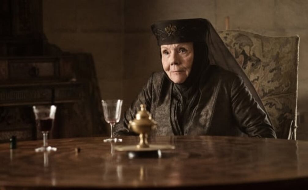 Fallece la actriz Diana Rigg, Olenna Tyrell en "Game of Thrones"