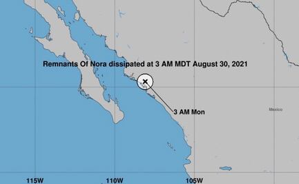 Por “Nora”, recomiendan suspender clases presenciales en 10 municipios del sur de Sonora