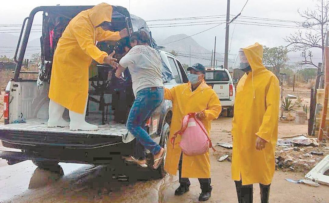 A su paso, Genevieve dejó copiosas precipitaciones. Foto: ESPECIAL