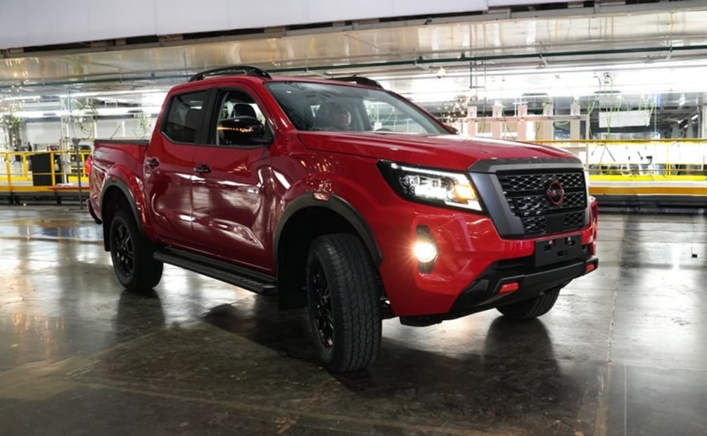 Pick-up ensamblada en el complejo de Aguascalientes destaca por su diseño robusto y tecnología de manufactura avanzada. Foto: Cortesía.