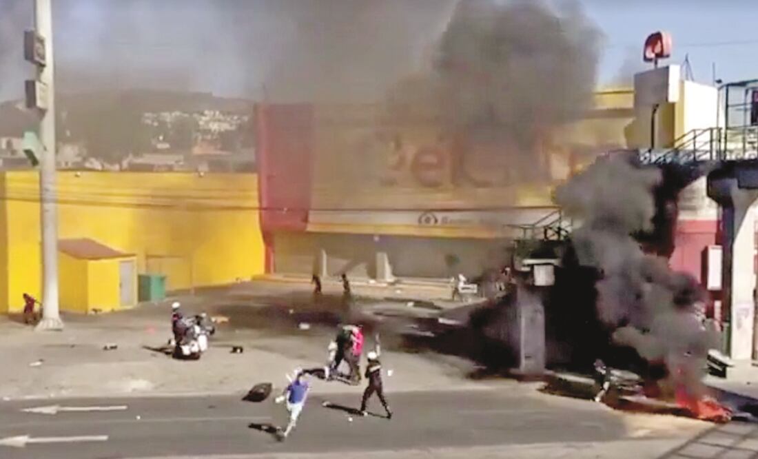 Según la ANTAD, se registraron 79 tiendas saqueadas y 170 cerradas, sobre todo en el Estado de México, Michoacán, Hidalgo y la Ciudad de México. (CORTESÍA NOTICIASMVS)