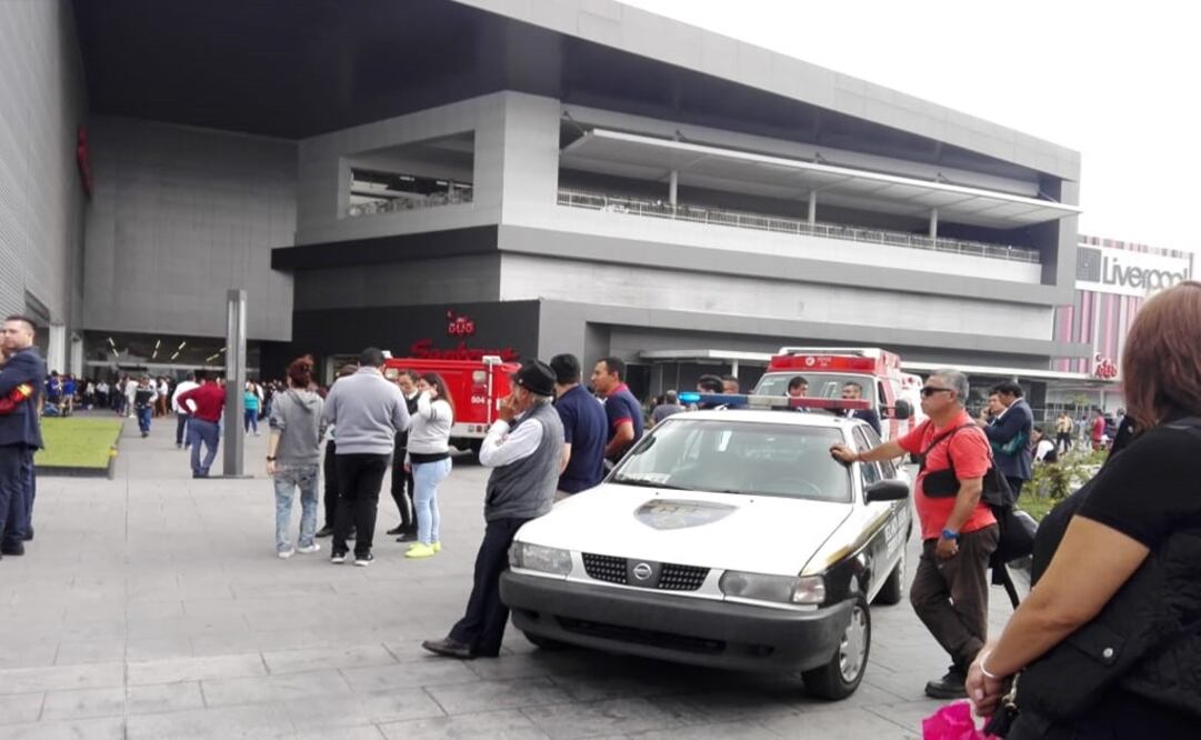 El incidente provocó movilización de cuerpos de emergencia, de policías estatales y municipales. Foto: Especial