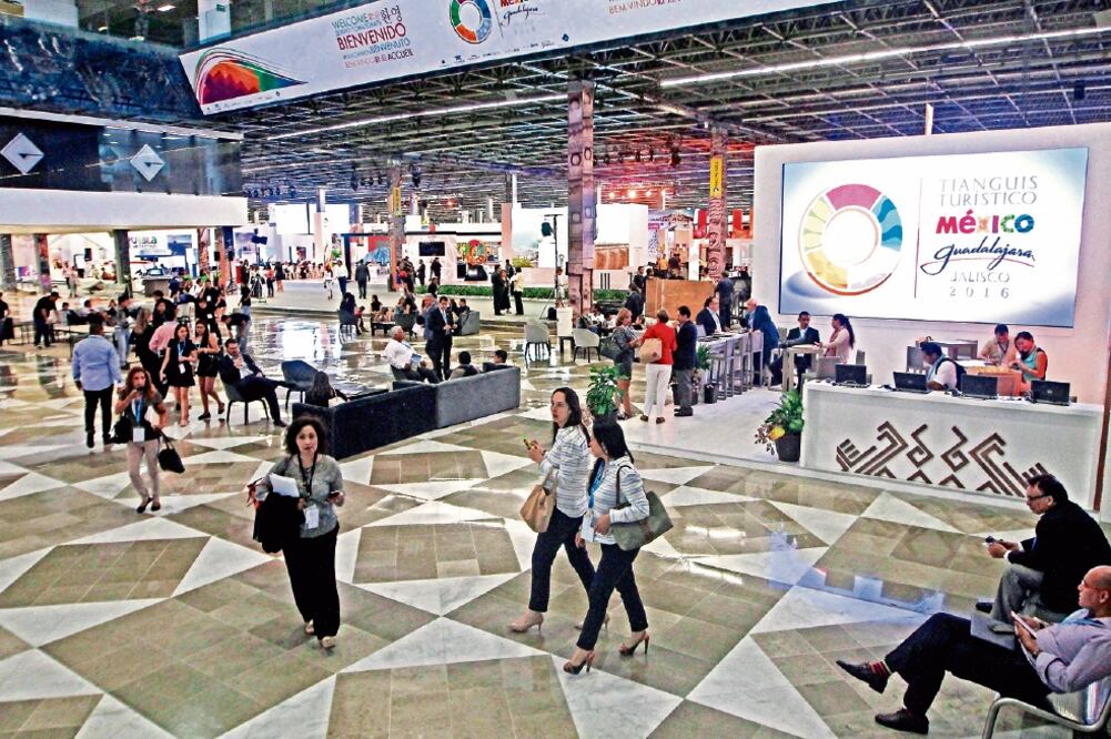 Durante la edición 41 del Tianguis participaron 910 empresas, mil 605 compradores de 79 países, no hubo presencia de naciones europeas (ARCHIVO EL UNIVERSAL)