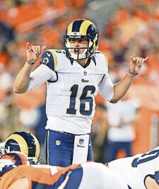 Los Rams estrenarán quarterbac