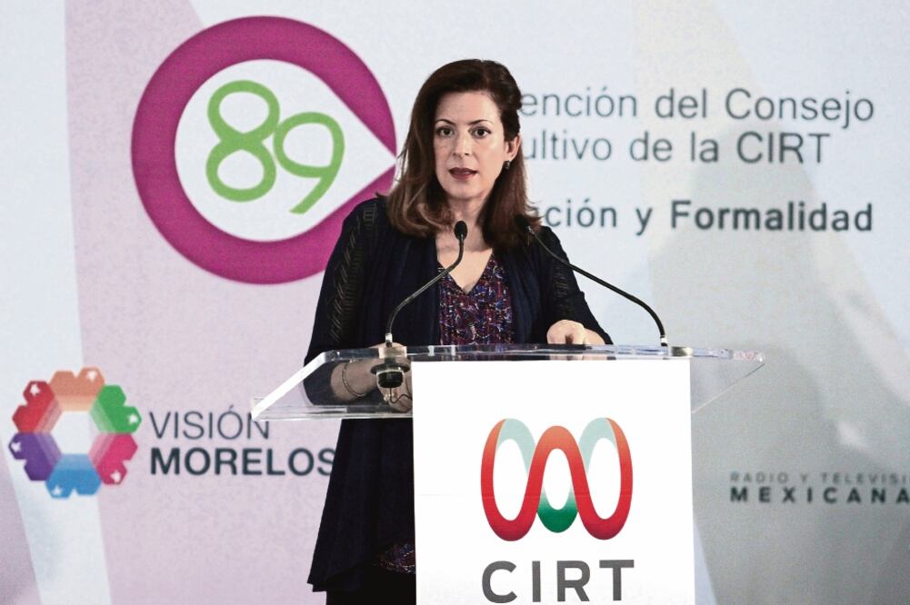 Mónica Aspe, subsecretaria de la SCT, durante su participación en la 89 Convención del Consejo Consultivo de la CIRT (MARGARITO PÉREZ . CUARTOSCURO.COM)