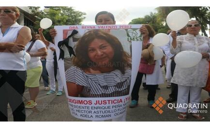 Asesinan a oftalmóloga del IMSS en Acapulco; protestan médicos