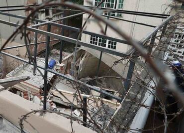 Explosión en colonia Del Valle deja 100 toneladas de escombro