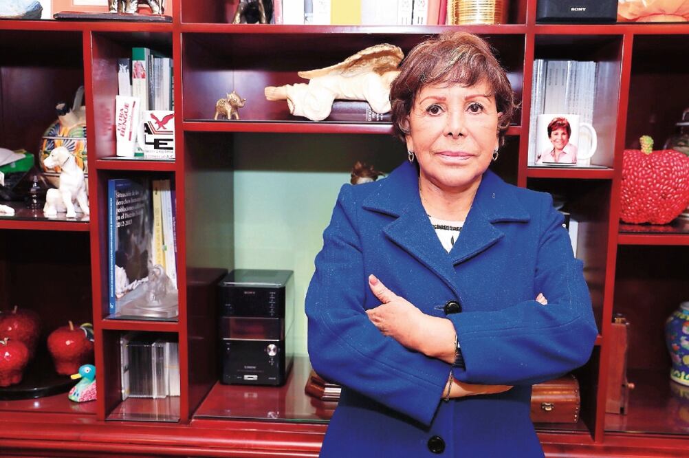 Alejandra Barrios Richard, presidenta de la Asociación Legítima Cívica Comercial A.C., (FOTO: ARCHIVO EL UNIVERSAL)