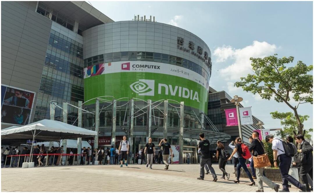 La valorización del grupo de Santa Clara (California) alcanzó 3 mil 333 billones de dólares. Foto: Tomada de X, antes Twitter (@nvidia)