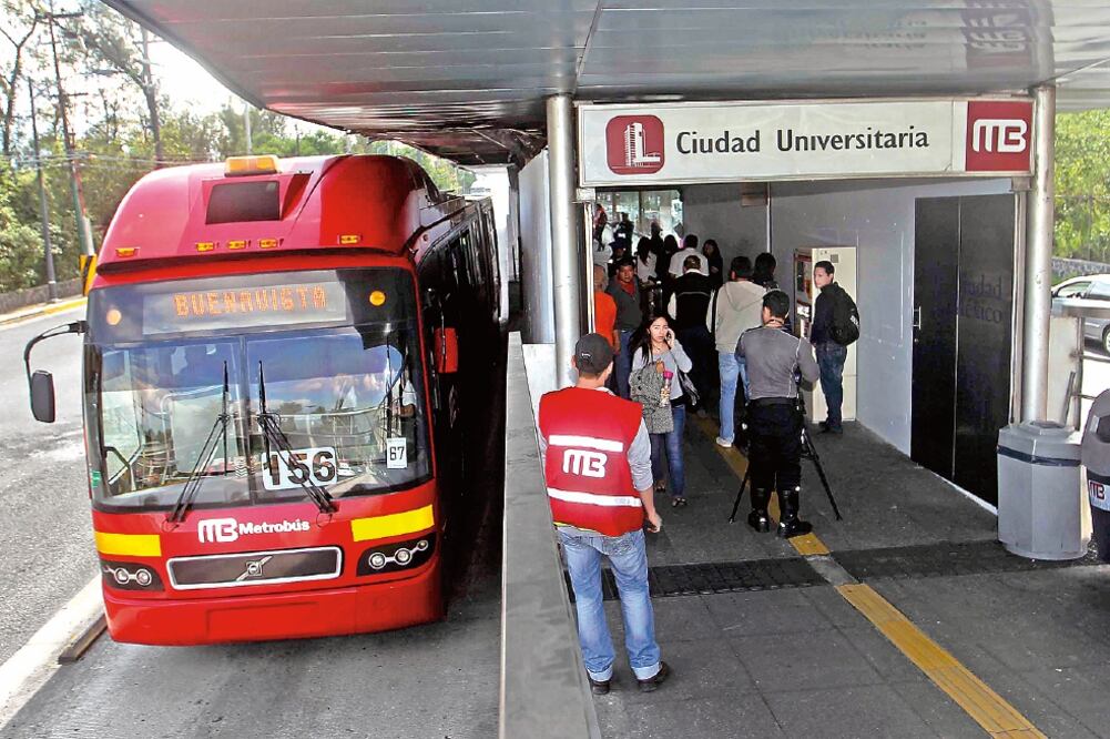 Por trabajos de mantenimiento en la línea 1 del Metrobús , dos estaciones se mantienen cerradas hoy y mañana. Foto: archivo/EL UNIVERSAL