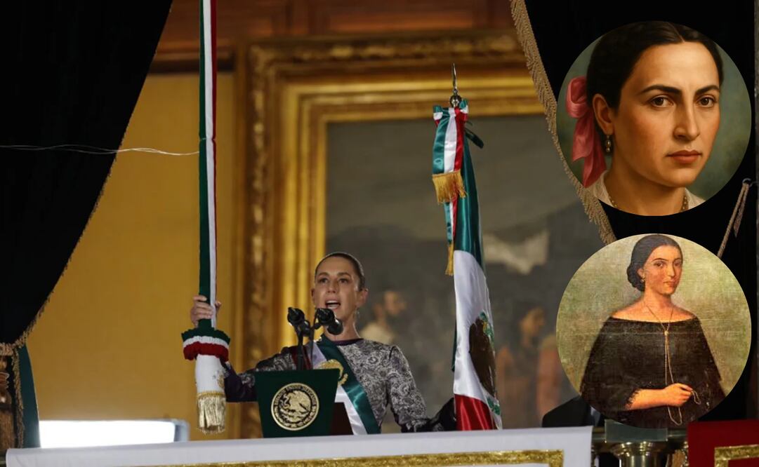 En su primera ceremonia del Grito de Independencia, Claudia Sheinbaum Pardo hizo historia.
Foto: El universal