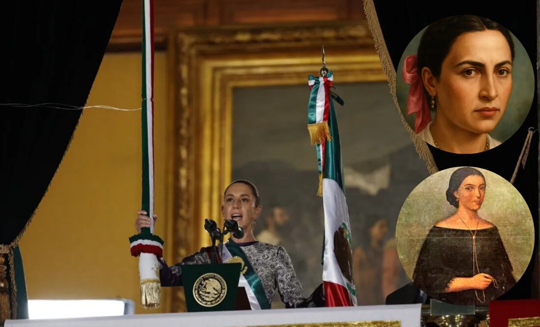 En su primera ceremonia del Grito de Independencia, Claudia Sheinbaum Pardo hizo historia.
Foto: El universal