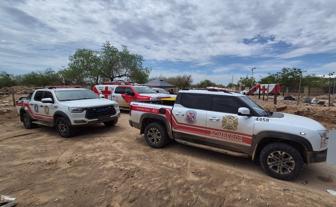 Buscan a adulto mayor arrastrado por la corriente en Hermosillo. Foto: Especial