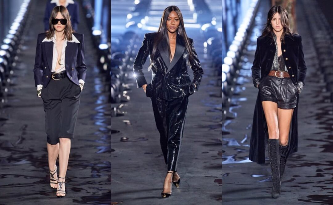 El desfile se presentó cerca de la Torre Eiffel. Foto: VogueRunway