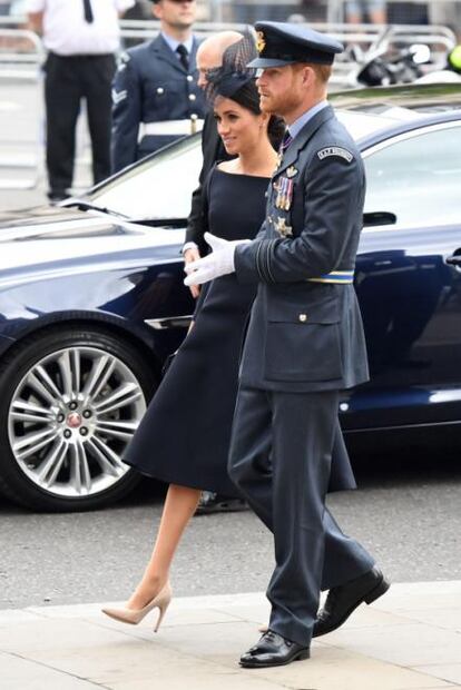 Meghan Markle usa Dior para celebrar el centenario de la Royal Air Force