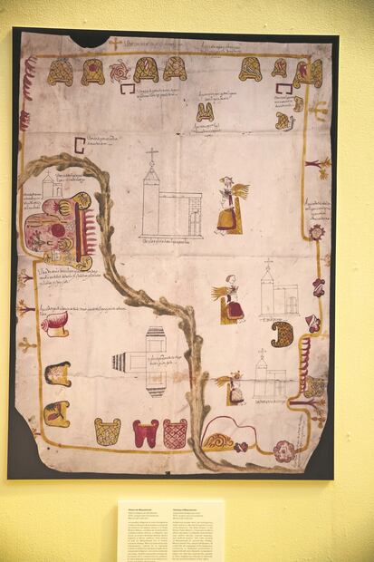 Algunos de los documentos de la exhibición integran interesantes pictogramas. Foto: Germán Espinosa / EL UNIVERSAL