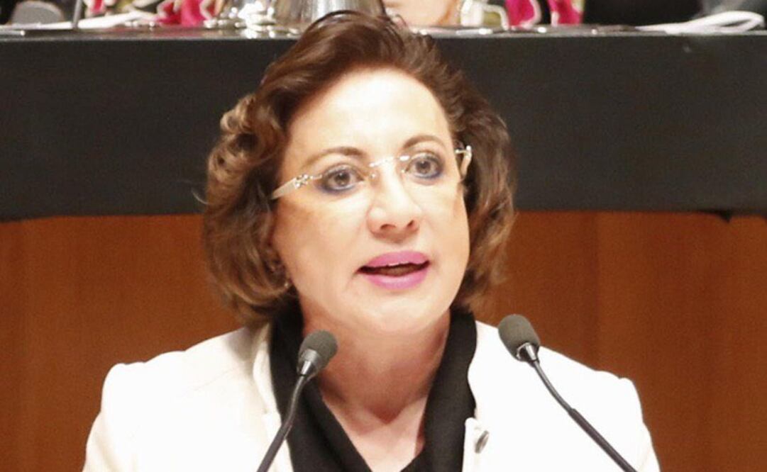 La senadora panista, Guadalupe Murguía Gutiérrez presentó la iniciativa / Tomada de Twitter @LupitaMurguiaG 19 sept.