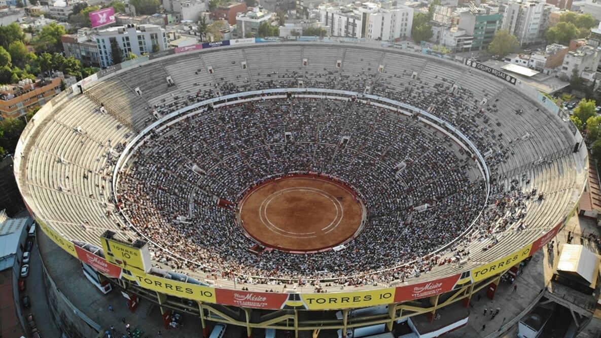 Las corridas de toros en la Plaza México, de la capital del país, fueron suspendidas provisionalmente por un juez en materia administrativa. Foto: Archivo/EL UNIVERSAL