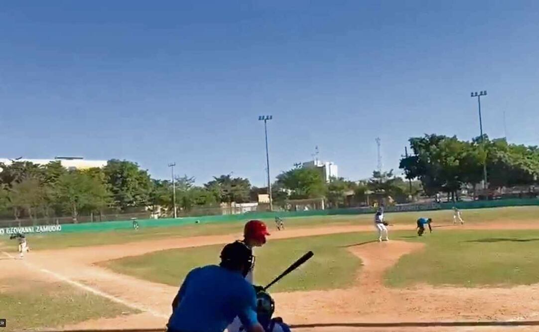 Una persona fue asesinada cerca de la Liga Deportiva Recursos A.C, cuando se estaba realizando un partido de beisbol. Foto: Especial
