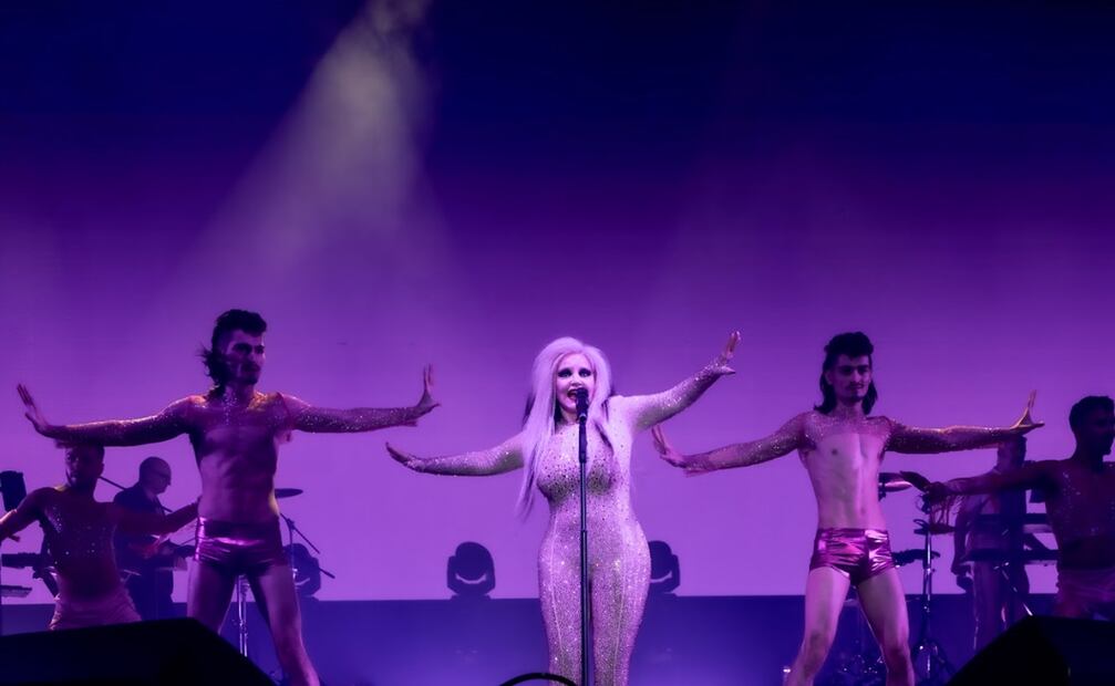 Fangoria en el Palacio de los Deportes.
FOTO: Lulú Urdapilleta/OCESA.