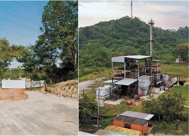 Construyeron hace 6 años mini refinería en Veracruz… y nadie vio; hasta deforestaron terreno