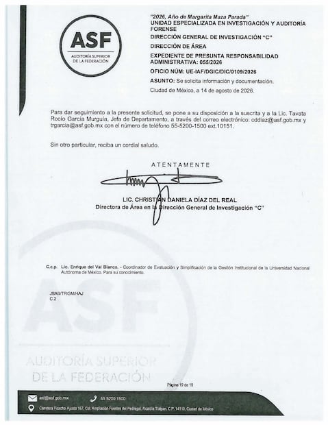 La investigación se centra en el contrato otorgado a la empresa Territorium Life. Foto: Especial.