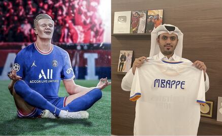 Mbappé al Real Madrid y Haaland al PSG, adelanta jeque qatarí