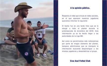 Cruz Azul explica el polémico video de Jonathan Rodríguez