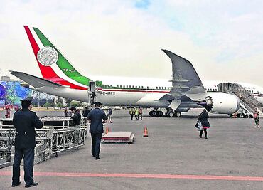 Gabinete de AMLO presentará hoy plan de venta del avión presidencial