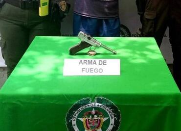 Policía de Cartagena frustra atraco con pistola usada en dos guerras mundiales