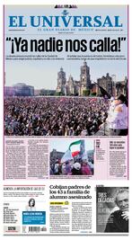 Portada impresa del 09 de marzo del 2024