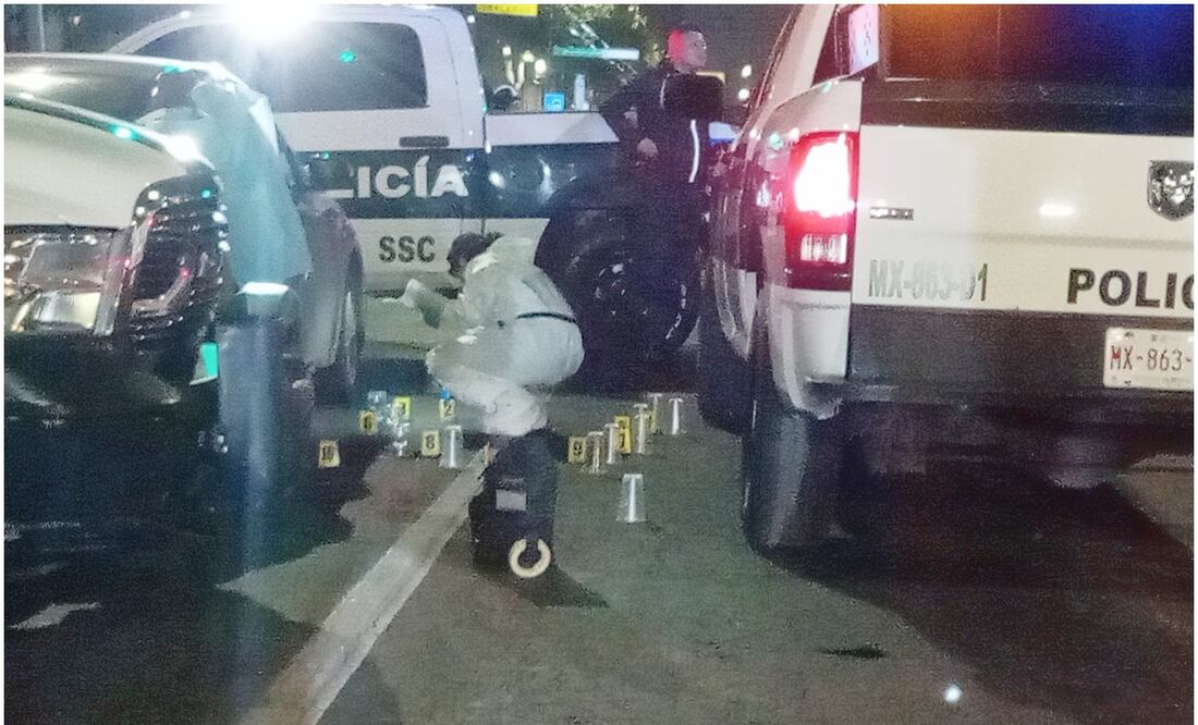 Balean a hombre en Peralvillo. Foto: @grawperez