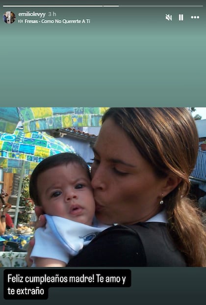 José Emilio Fernández Levy recuerda a su madre, la actriz Mariana Levy, quien hoy hubiera cumplido 60 años.