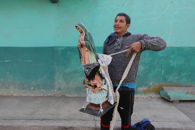 Peregrinan a contrarreloj a la Basílica de Guadalupe