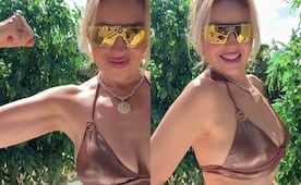 Thalía presume su figura en bikini a los casi 55 años y sus fotos desatan furor en Instagram