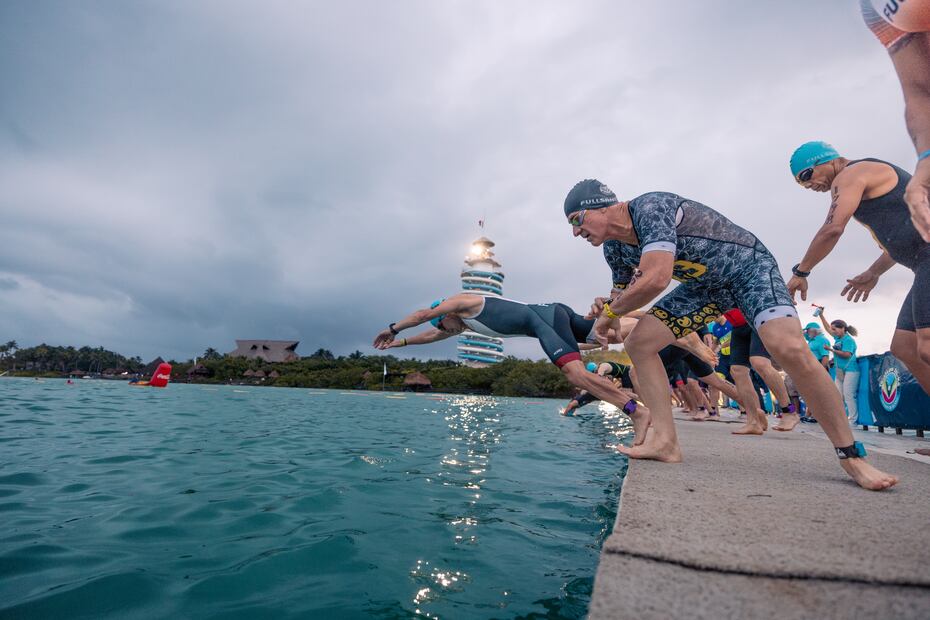 Triatlón de Xel-Há - Foto: Cortesía