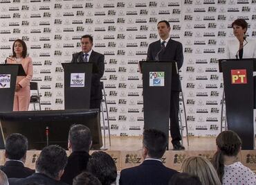 Candidatos a gobernador realizan debate en Zacatecas