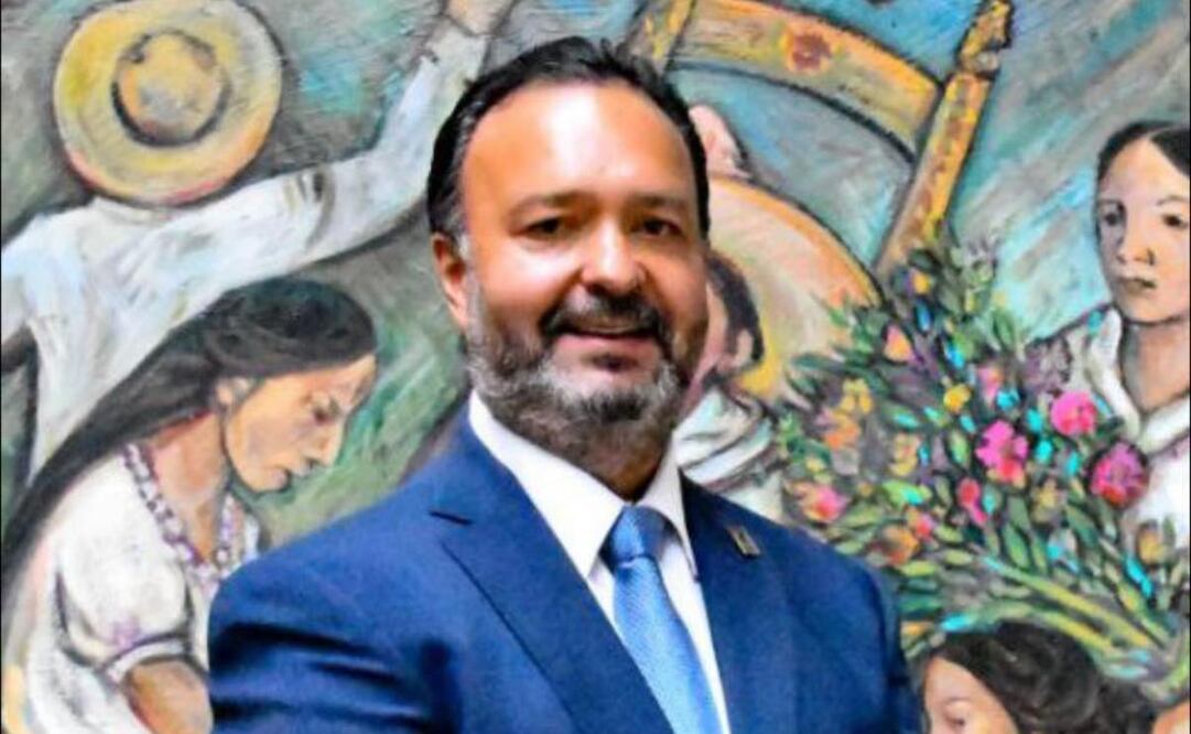 Julio Alberto Arreola Vázquez, alcalde de Pátzcuaro, interpone denuncia por amenazas que ha recibido a través de mensajes intimidatorios (04/10/2025). Foto: Especial