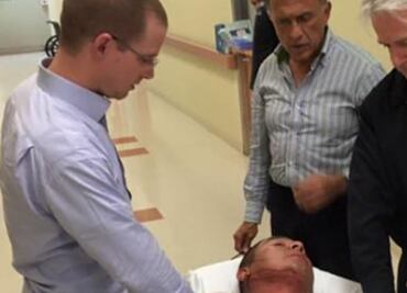 Javier Duarte se deslinda de pedradas a panistas