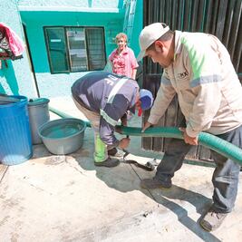 “No sufrimos por falta de agua, porque nunca llega“ 