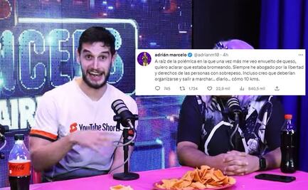 VIDEO: “No a las gordas”: Adrián Marcelo exhibe su gordofobia en podcast de Karla Panini